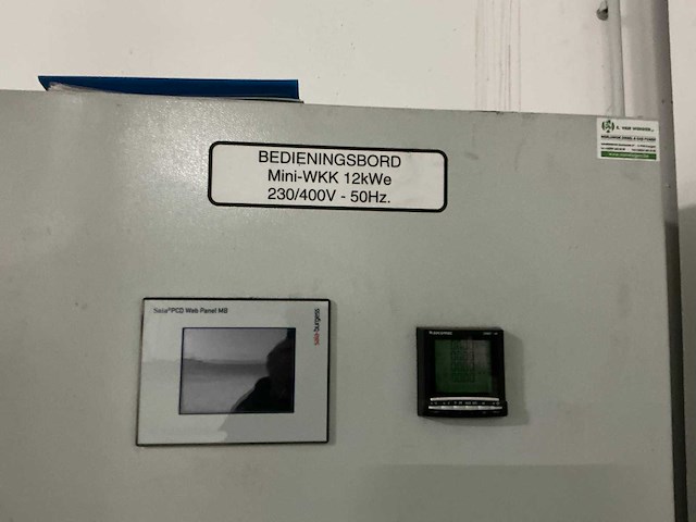 2012 van wingen evw/ mini- wkk gas 12 kwe warmtekrachtkoppeling - afbeelding 6 van  6
