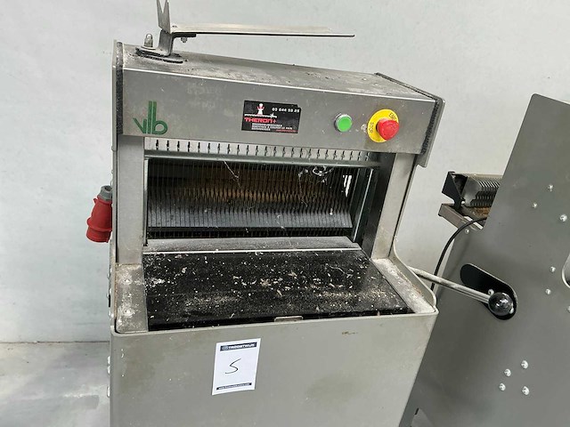 2012 vanlierde valbo rvs broodsnijmachine - afbeelding 4 van  5