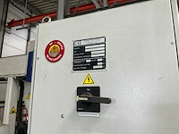 2012 vernet behringer hdx 918 cnc-boormachine + aanvoer rollenbanen / veiligheidshekken + vernet behringer bandzaagmachine hbp410/923 - afbeelding 11 van  15