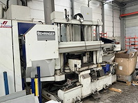2012 vernet behringer hdx 918 cnc-boormachine + aanvoer rollenbanen / veiligheidshekken + vernet behringer bandzaagmachine hbp410/923 - afbeelding 12 van  15