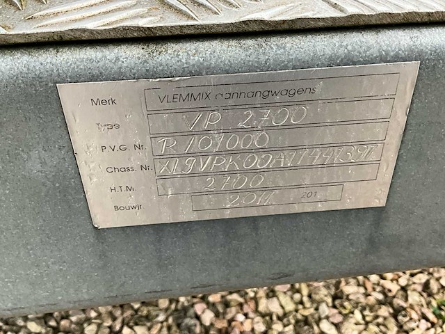 2012 vlemmix vp2700 - afbeelding 5 van  18