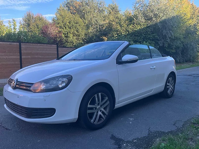 2012 volkswagen golf vi - cabriolet - afbeelding 1 van  39