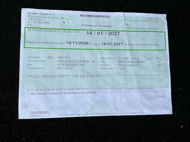 2012 volkswagen passat personenauto - afbeelding 18 van  28
