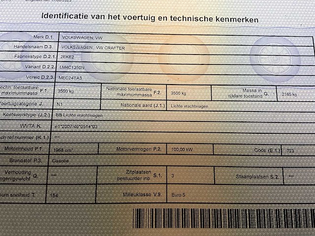 2012 vw crafter - koelwagen (dag&nacht) carrier - afbeelding 33 van  51