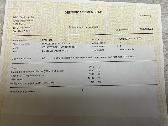 2012 vw crafter - koelwagen (dag&nacht) carrier - afbeelding 36 van  51