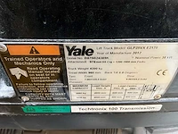 2012 yale glp25vx vorkheftruck - afbeelding 4 van  14