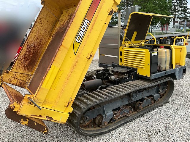 2012 yanmar c30r-2b rupsdumper / carrier - hydrostatische aandrijving - afbeelding 4 van  18