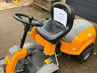 2013 - stiga - park ranger svan - ride on lawn mower - afbeelding 7 van  8