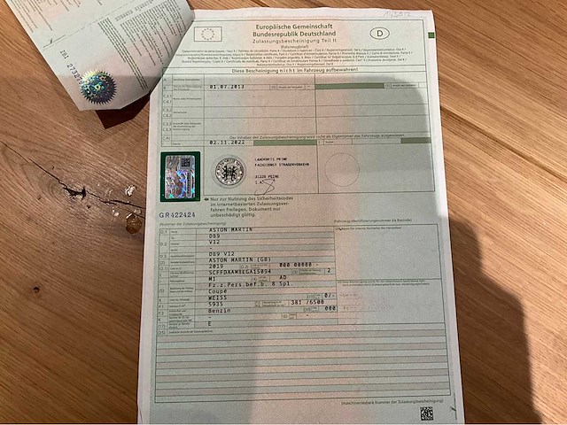 2013 aston martin db9 v12 auto - afbeelding 30 van  36