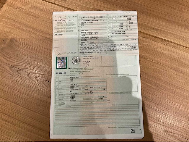 2013 aston martin db9 v12 auto - afbeelding 21 van  26