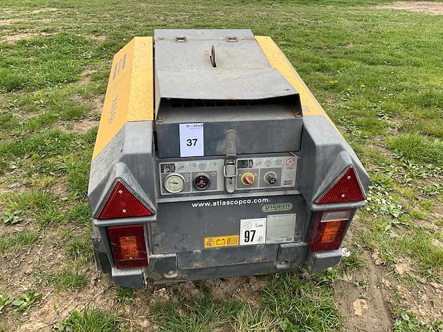2013 atlas copco xas27 schroefcompressor - afbeelding 6 van  10