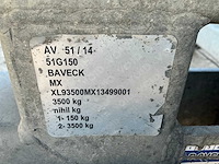 2013 baveck mx haspel aanhangwagen - afbeelding 7 van  18