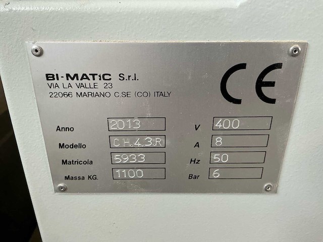 2013 bi-matic ch.4.3.r - afbeelding 8 van  17