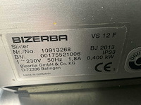 2013 bizerba vs12 f snijmachine - afbeelding 9 van  14