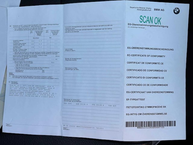 2013 bmw 520d personenauto - afbeelding 36 van  44