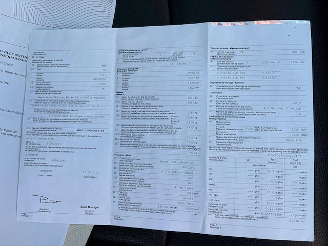 2013 bmw 520d stationwagen - afbeelding 37 van  44