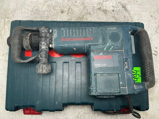 2013 bosch gsh 11 e breekhamer 11kg sds-max - afbeelding 1 van  5
