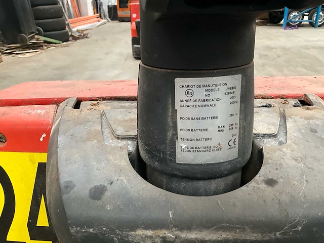 2013 bt lwe200 vorkheftruck - afbeelding 6 van  14
