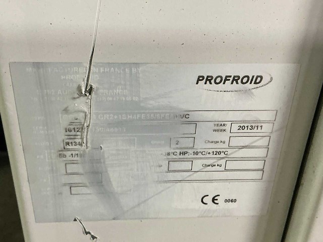 2013 carrier profroid gc6 4ms cr2+1sh4fe35/6fe50 vc industriële koelinstallatie - afbeelding 8 van  13