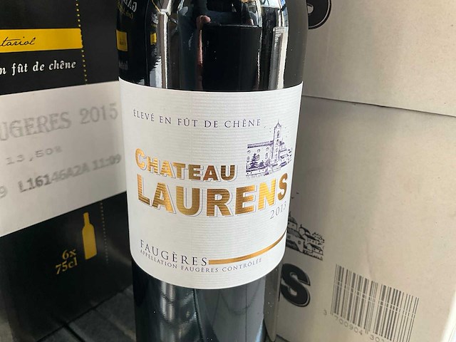 2013 château laurens faugères rode wijn (45x) - afbeelding 4 van  4
