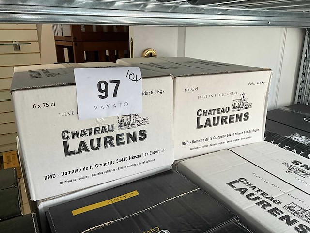 2013 château laurens faugères rode wijn (45x) - afbeelding 4 van  4