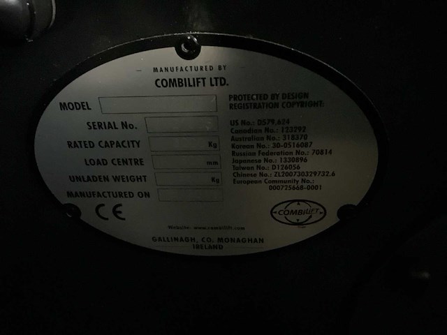 2013 combilift c3000cb vorkheftruck 4-weg - afbeelding 8 van  8
