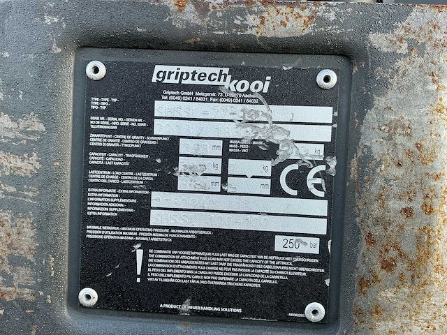 2013 combilift c8000sl zijlader - afbeelding 5 van  18