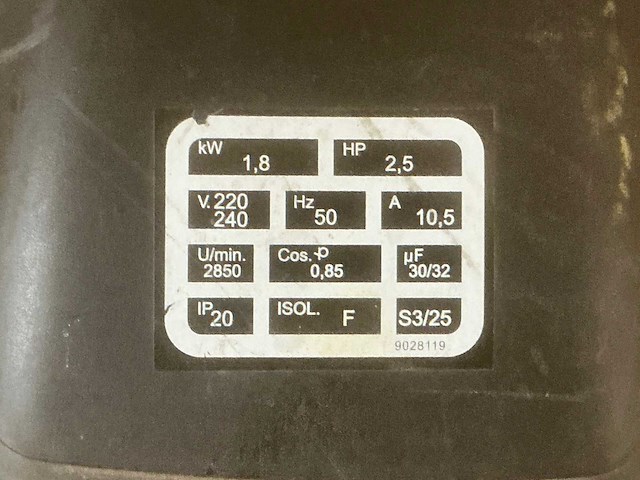 2013 contimac luchtcompressor - afbeelding 3 van  4