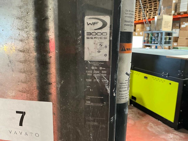 2013 crown wf3000 series elektrische palletlifter - afbeelding 8 van  9
