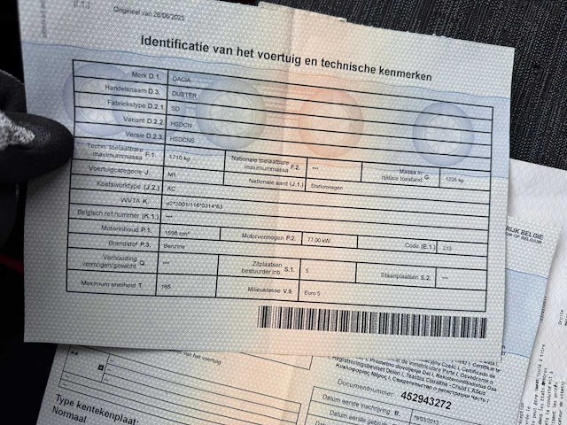 2013 dacia duster - afbeelding 16 van  23