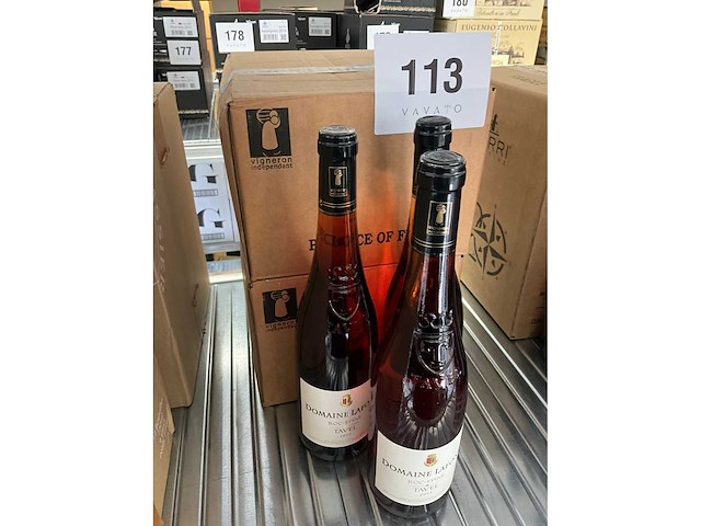 2013 domaine lafond tavel rose wijn (15x) - afbeelding 4 van  4