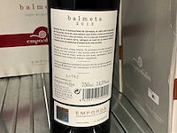2013 empordàlia balmeta rode wijn (11x) - afbeelding 2 van  3