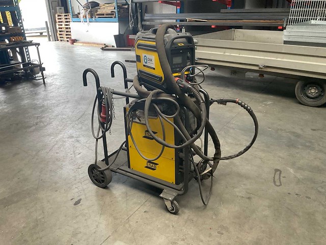 2013 esab mig 4004i pulse mig lasapparaat - afbeelding 10 van  11