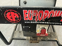 2013 europower ep6000td stroomgenerator - afbeelding 8 van  9