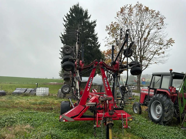 2013 fella ts 12555 db landbouw divers - oogstmachine - landbouw roterende hark - afbeelding 2 van  16