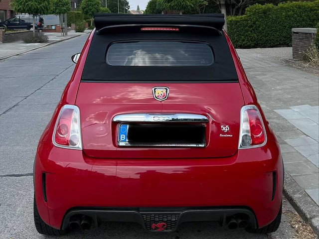 2013 fiat 500 abarth c 1.4 t jet cabriolet auto - afbeelding 1 van  3