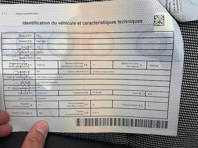 2013 fiat 500 cabrio personenauto - afbeelding 23 van  30