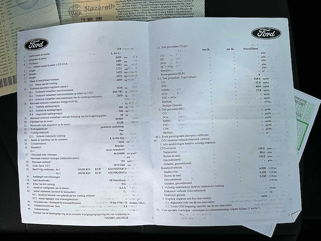 2013 ford fiesta personenauto - afbeelding 16 van  24