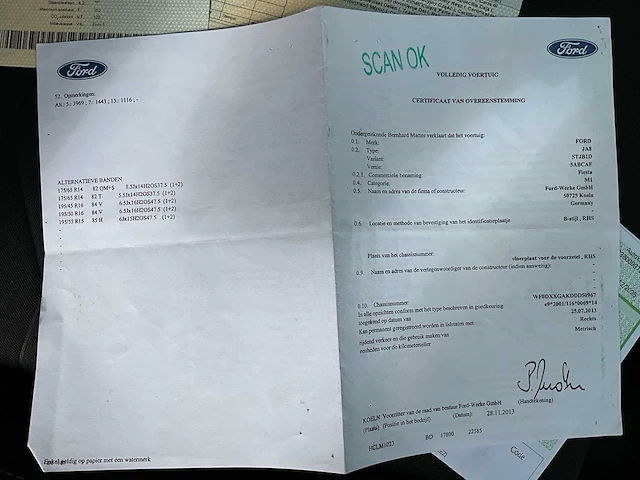 2013 ford fiesta personenauto - afbeelding 20 van  29