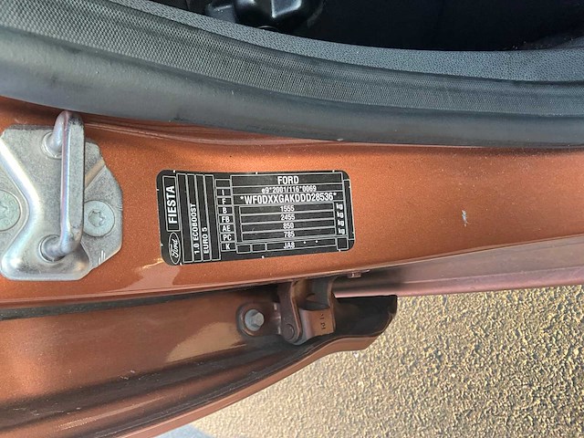 2013 ford fiesta - afbeelding 6 van  8