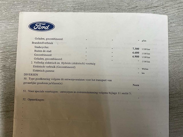 2013 ford transit custom - 6 pers -trekhaak - nieuwe banden - afbeelding 56 van  56
