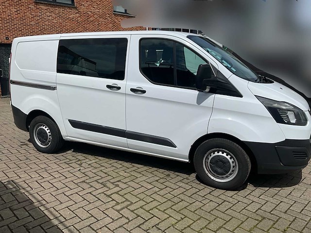 2013 ford transit custom - 6 pers -trekhaak - nieuwe banden - afbeelding 6 van  56