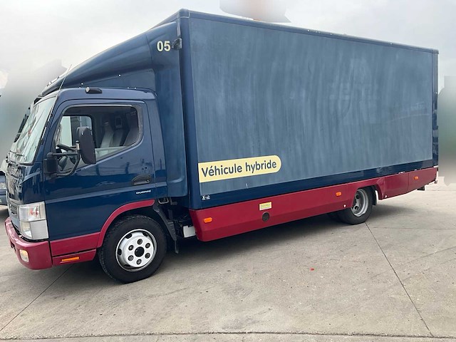 2013 fuso canter - hybride - airco - hydraulische laadklep - automaat - afbeelding 12 van  48
