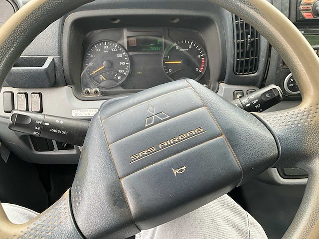 2013 fuso canter - hybride - airco - hydraulische laadklep - automaat - afbeelding 24 van  48