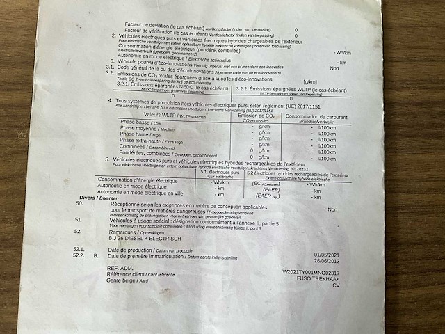 2013 fuso canter - hybride - airco - hydraulische laadklep - automaat - afbeelding 41 van  48