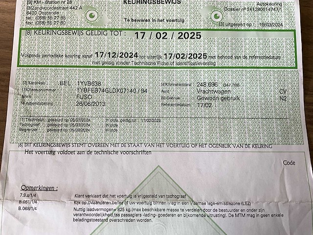 2013 fuso canter - hybride - airco - hydraulische laadklep - automaat - afbeelding 43 van  48