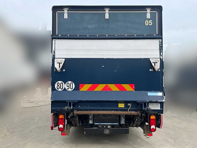 2013 fuso canter - hybride - airco - hydraulische laadklep - automaat - afbeelding 34 van  48