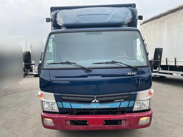 2013 fuso canter - hybride - airco - hydraulische laadklep - automaat - afbeelding 46 van  48