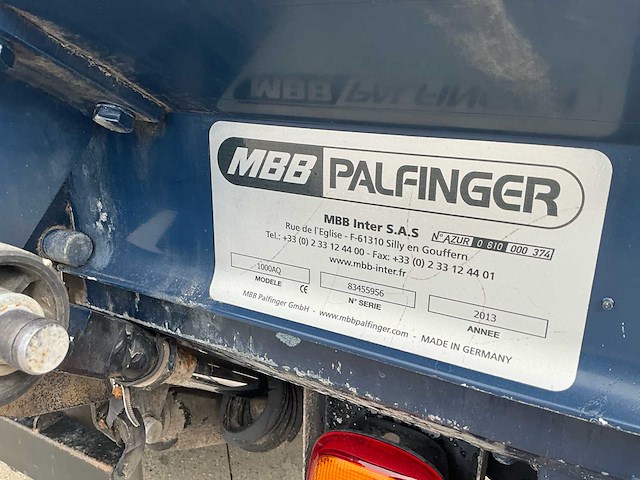 2013 fuso canter - hybride - airco - hydraulische laadklep - automaat - afbeelding 7 van  31