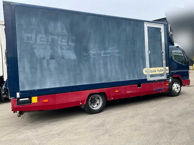 2013 fuso canter - hybride - airco - hydraulische laadklep - automaat - afbeelding 27 van  31